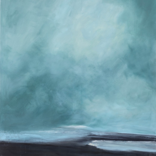 Seestück XII 2016 100 x 120 cm Acryl auf Leinwand - verfügbar
