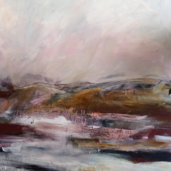 Seestück IV  2017 100 x 120 cm Acryl auf Leinwand