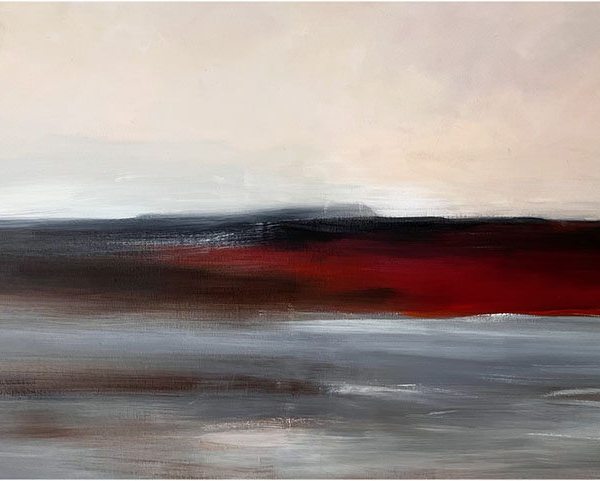 Flux Staffelsee 2022 90 x 60 cm Acryl auf Leinwand -verfügbar