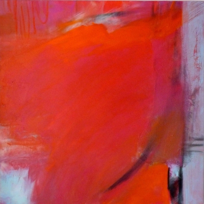 Pink Invasion 2015 100 x 100 cm Acryl auf Leinwand