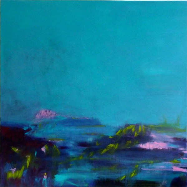 Seaside 2015 120 x 120 cm Acryl auf Leinwand