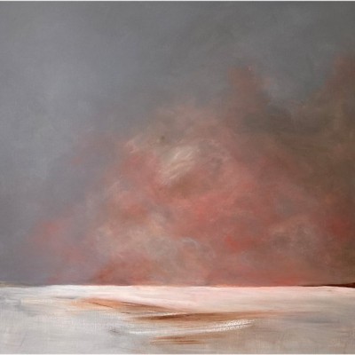 Seestück XXXXI 2024 100 x100 cm Acryl auf Leinwand