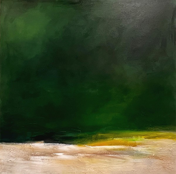 Seestück XXXXI 2024 90 x 90 cm