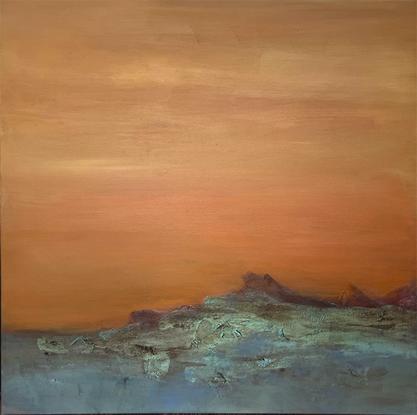 Seestück XXXXIX 90 x 90 cm - verfügbar