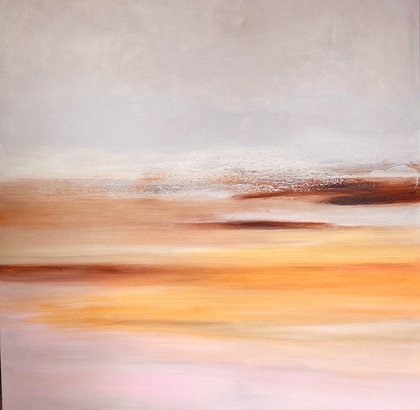 Seestück XXXXV 2024 90 x 90 cm - verfügbar