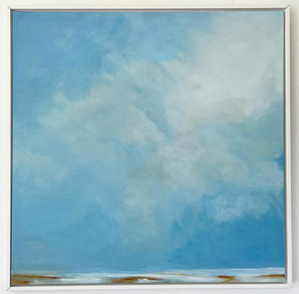 Seestück XXXXVIIII 90 x 90 cm - verfügbar