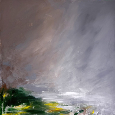 Seestück XXVIII 2021 100 x 100 x 4 cm verfügbar