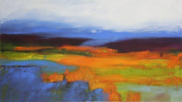 Staffelsee - Sommer 2018 80 x 140 cm Acryl auf Leinwand
