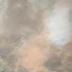 Wolkenspiel-2021 100 x 100 cm  Acryl auf Leinwand